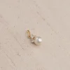 AGATHA PEARL SOLID GOLD PENDANT