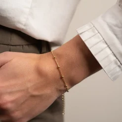 Alfa armbånd | Forgyldt 925 sterlingsølv | Smykker til kvinder