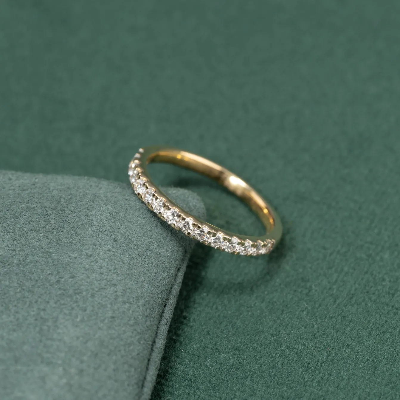 ALLIANCE DIAMOND RING - 0.45ct - YG