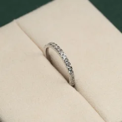 ALLIANCE DIAMOND RING - 0.45ct - WG