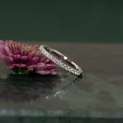 ALLIANCE DIAMOND RING - 0.25ct - WG