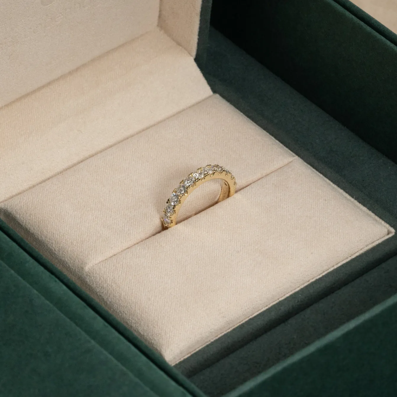 ALLIANCE DIAMOND RING - 1.0ct - YG