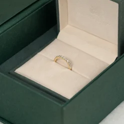 ALLIANCE DIAMOND RING - 0.7ct - YG