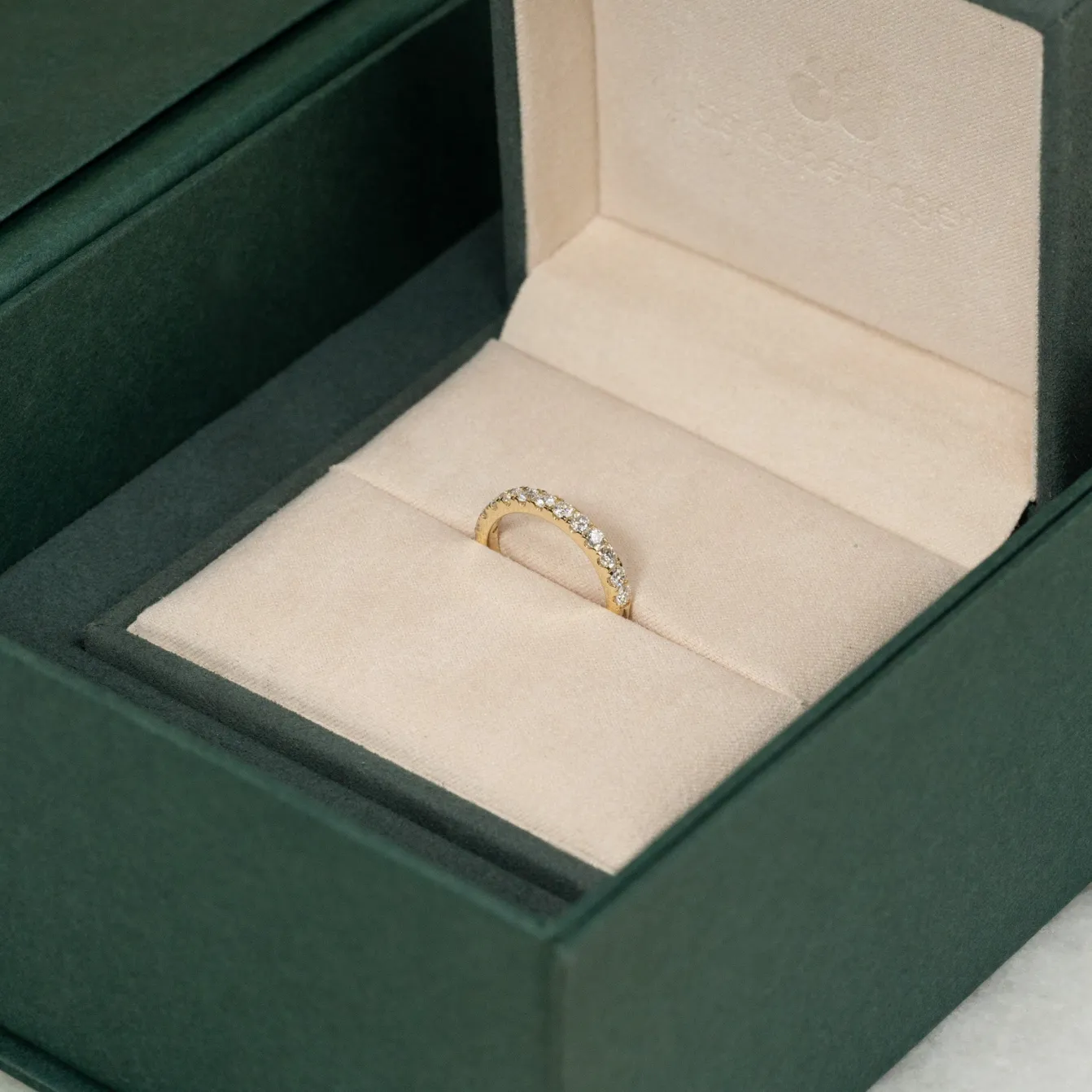 ALLIANCE DIAMOND RING - 0.7ct - YG
