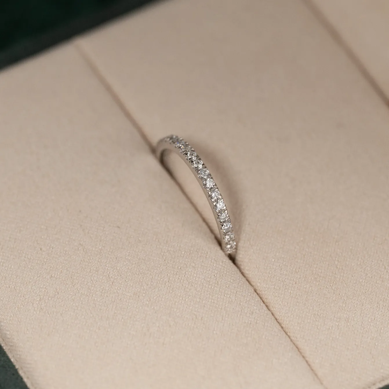ALLIANCE DIAMOND RING - 0.25ct - WG