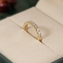 ALLIANCE DIAMOND RING - 1.0ct - YG