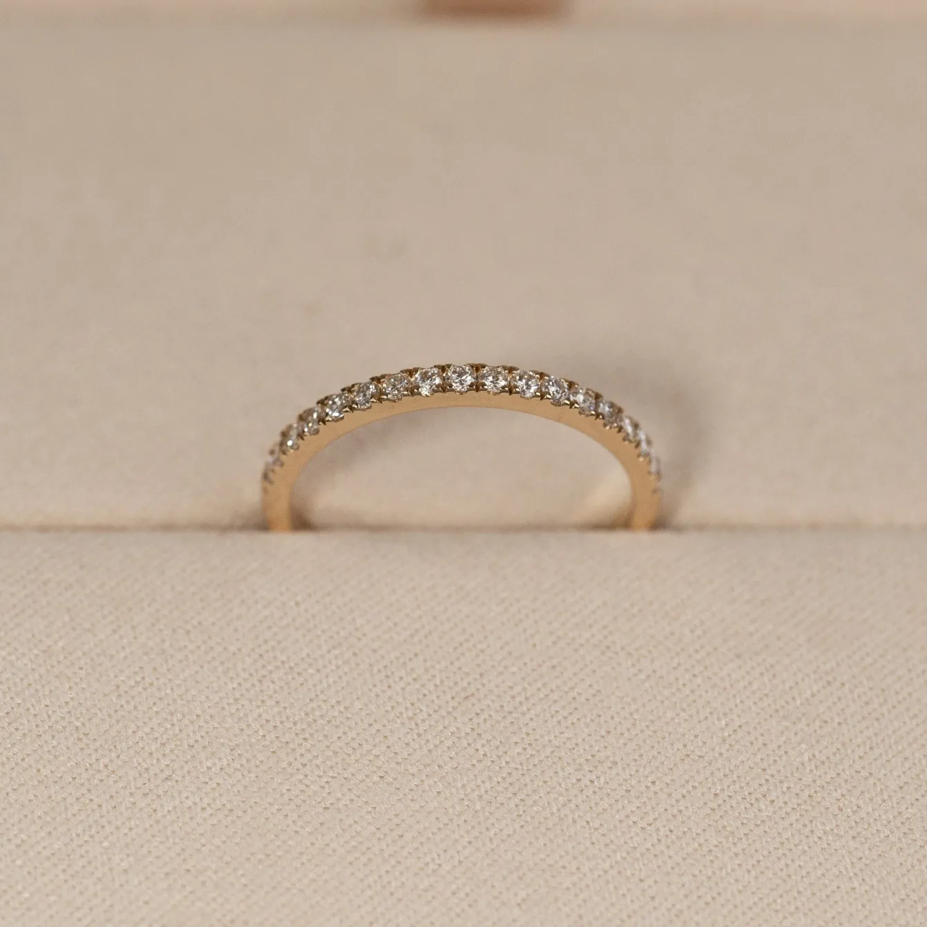 ALLIANCE DIAMOND RING - 0.25ct - YG