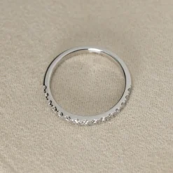 ALLIANCE DIAMOND RING - 0.45ct - WG