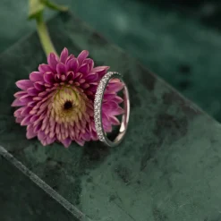 ALLIANCE DIAMOND RING - 0.25ct - WG
