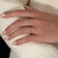 ALLIANCE DIAMOND RING - 0.45ct - YG