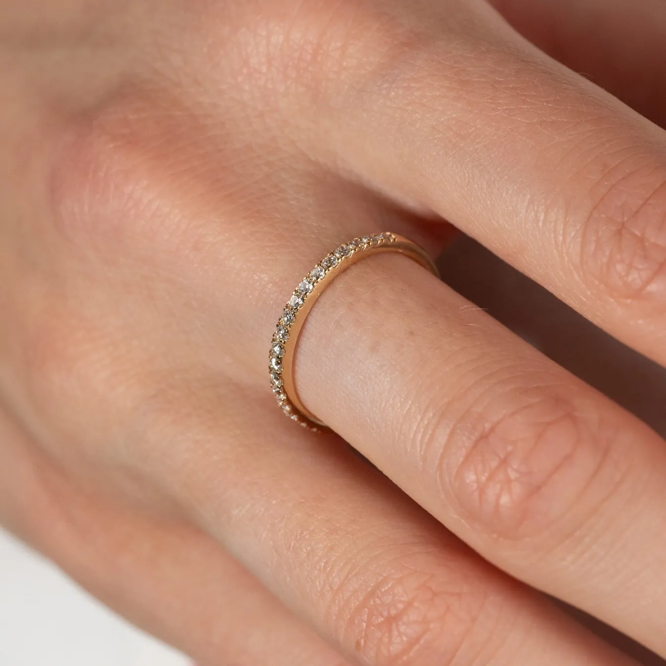 ALLIANCE DIAMOND RING - 0.25ct - YG