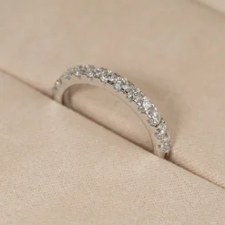 ALLIANCE DIAMOND RING - 0.7ct - WG