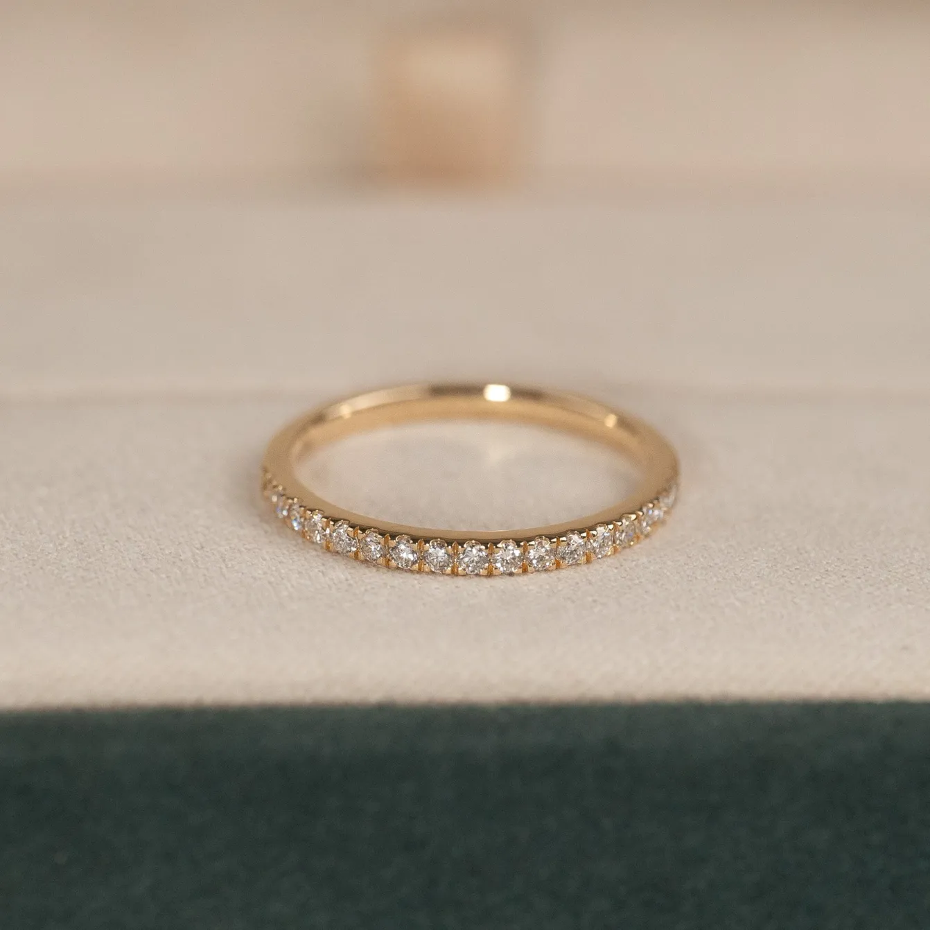 ALLIANCE DIAMOND RING - 0.25ct - YG