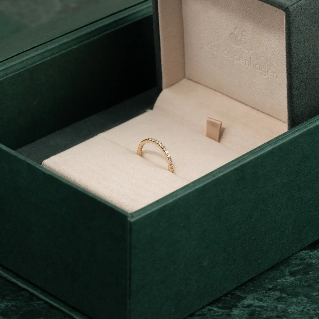 ALLIANCE DIAMOND RING - 0.25ct - YG