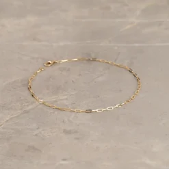 ALMA MEDIUM SOLID GOLD BRACELET - Sisi Copenhagen