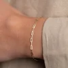 ALMA MEDIUM SOLID GOLD BRACELET - Sisi Copenhagen
