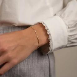 ALMA MEDIUM SOLID GOLD BRACELET - Sisi Copenhagen