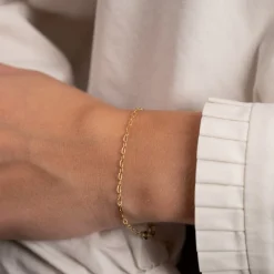 ALMA SMALL LINK GOLDEN BRACELET - Sisi Copenhagen