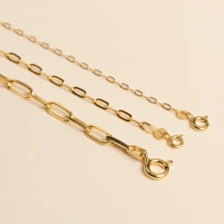 ALMA SMALL LINK GOLDEN BRACELET - Sisi Copenhagen