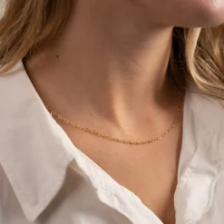 ALMA SMALL LINK GOLDEN CHAIN - Sisi Copenhagen