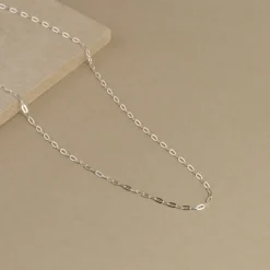 ALMA SMALL LINK SILVER CHAIN - Sisi Copenhagen