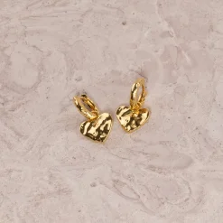 AMABEL GOLDEN HUGGIE EARRING