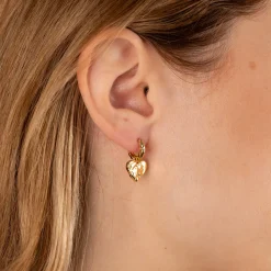 AMABEL GOLDEN HUGGIE EARRING