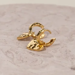 AMABEL GOLDEN HUGGIE EARRING