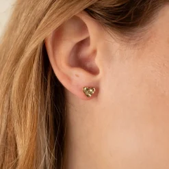 AMABEL GOLDEN STUD EARRING
