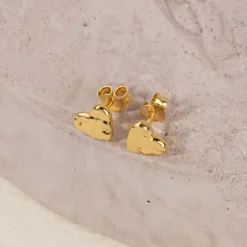 AMABEL GOLDEN STUD EARRING