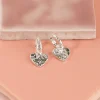 AMABEL SILVER HUGGIE EARRING
