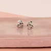 AMABEL SILVER STUD EARRING
