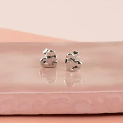 AMABEL SILVER STUD EARRING