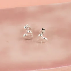 AMABEL SILVER STUD EARRING
