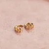 Amara Guld Huggie Ørering - Sisi Copenhagen