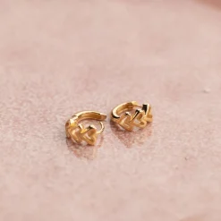Amara Guld Huggie Ørering - Sisi Copenhagen