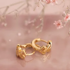 Amara Guld Huggie Ørering - Sisi Copenhagen