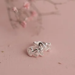 Amara Sølv Huggie Ørering - Sisi Copenhagen