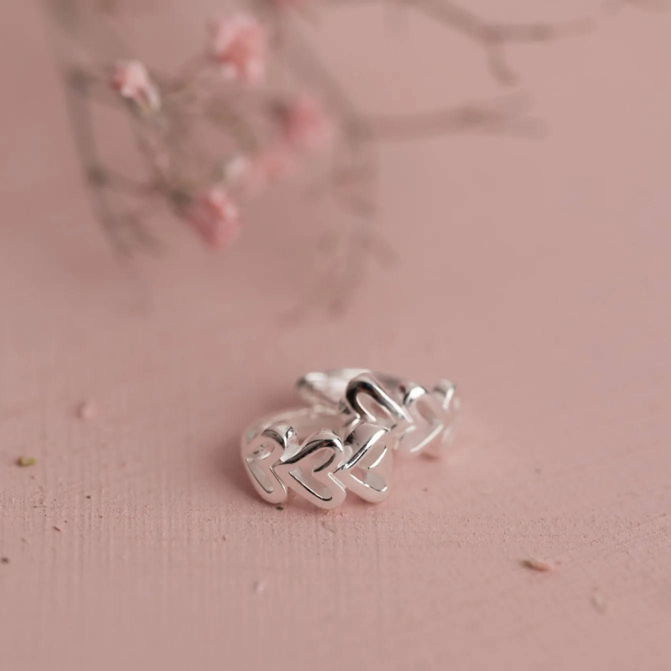 Amara Sølv Huggie Ørering - Sisi Copenhagen