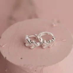 Amara Sølv Huggie Ørering - Sisi Copenhagen