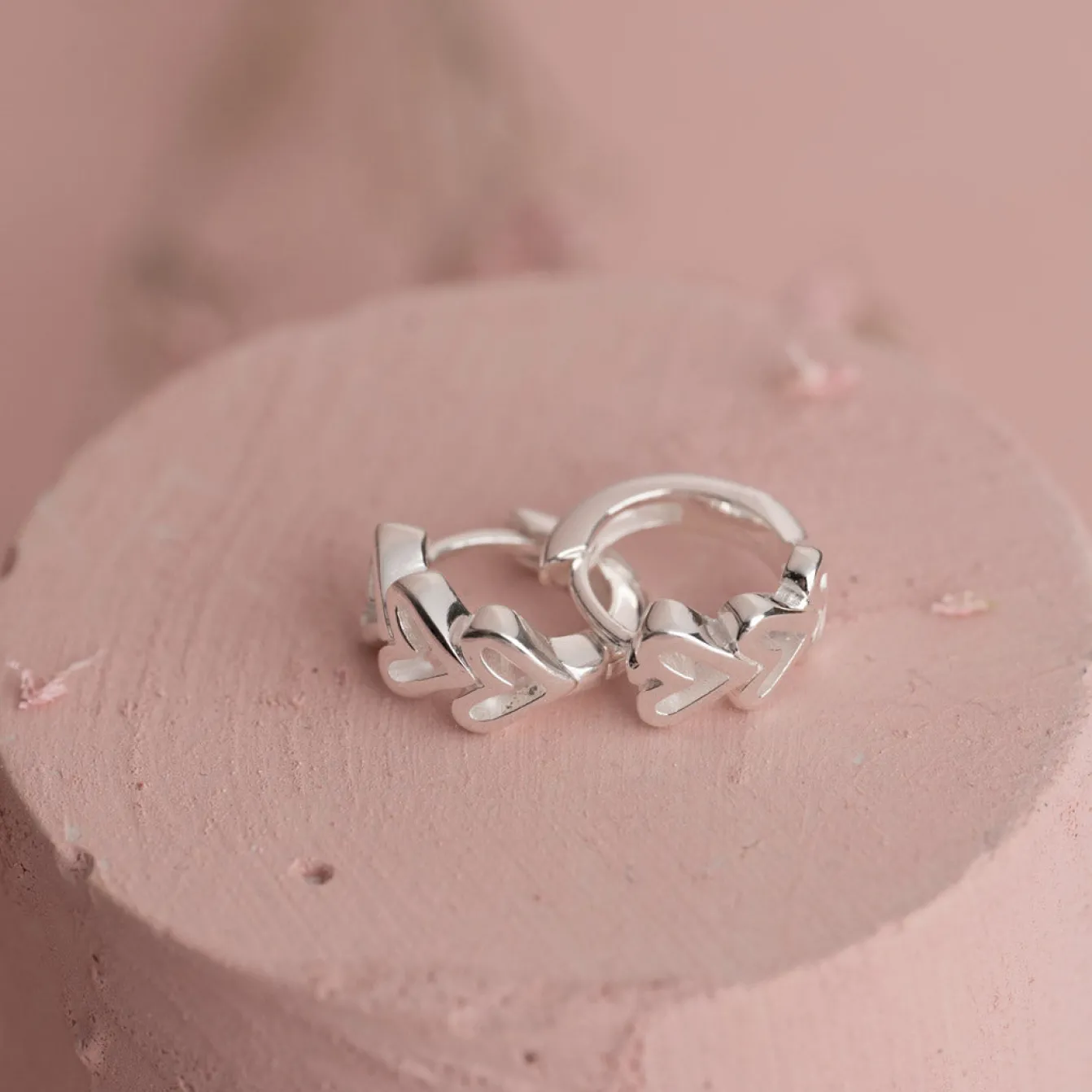 Amara Sølv Huggie Ørering - Sisi Copenhagen