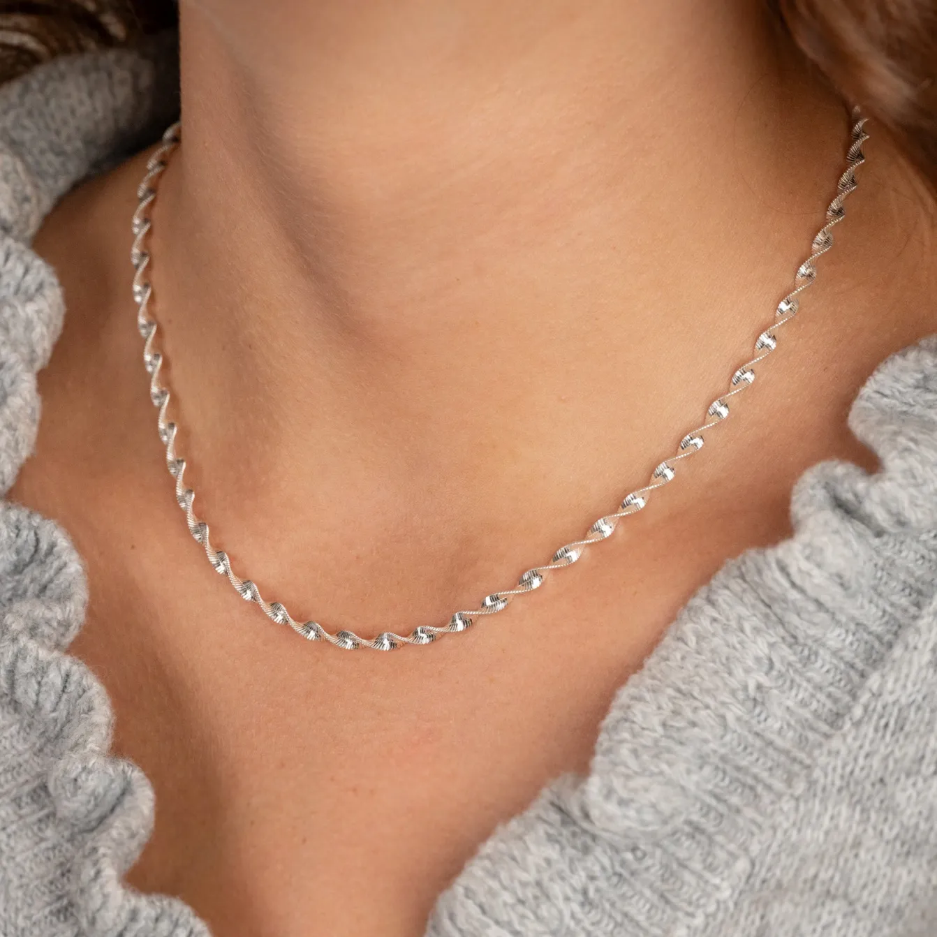 AMY SILVER CHAIN - Sisi Copenhagen