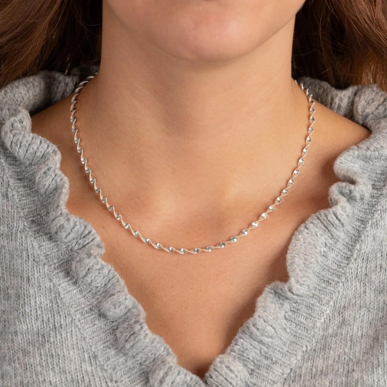 AMY SILVER CHAIN - Sisi Copenhagen