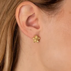 ANE GOLDEN STUD EARRING