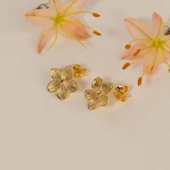 ANE GOLDEN STUD EARRING