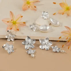 ANE SILVER STUD EARRING