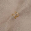 ANNIKA GOLDEN EAR CUFF - Sisi Copenhagen