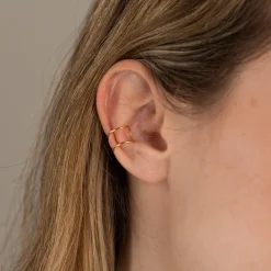 ANNIKA GOLDEN EAR CUFF - Sisi Copenhagen