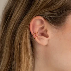 ANNIKA GOLDEN EAR CUFF - Sisi Copenhagen