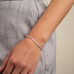 Armbånd i panserkæde | 925 sterlingsølv | Sisi Copenhagen